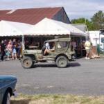 Arrivée de nombreux véhicules militaires