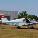 Un avion plus récent : Piper PA-28 140C Cherokee (HB-OHT)