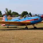 HB-TCC : avion tchèque d'entraînement et de voltige : Zlin 326, basé à Yverdon