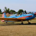 HB-TCC : avion tchèque d'entraînement et de voltige : Zlin 326, basé à Yverdon