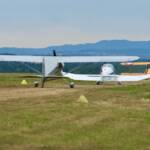 À la queue leu leu vers le point d'arrêt piste 31