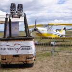 Découvrir la région à bord d'une montgolfière avec la société "Montgolfières en Charolais"