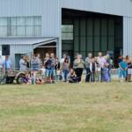 Le public, nombreux et enthousiaste...