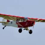 À l'atterrissage: ULM Savage Cub