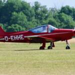 Plusieurs avions venus d'Allemagne : ici un Falco F8L (D-EHHE)