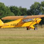 Au départ : un Piper PA-18 (F-GGLO)