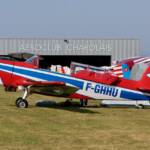 Il ne passe pas inaperçu : Zlin 526 tchèque (F-GHHU)