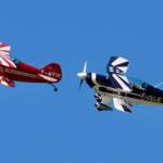 Duo de Pitts (avions de voltige californiens)